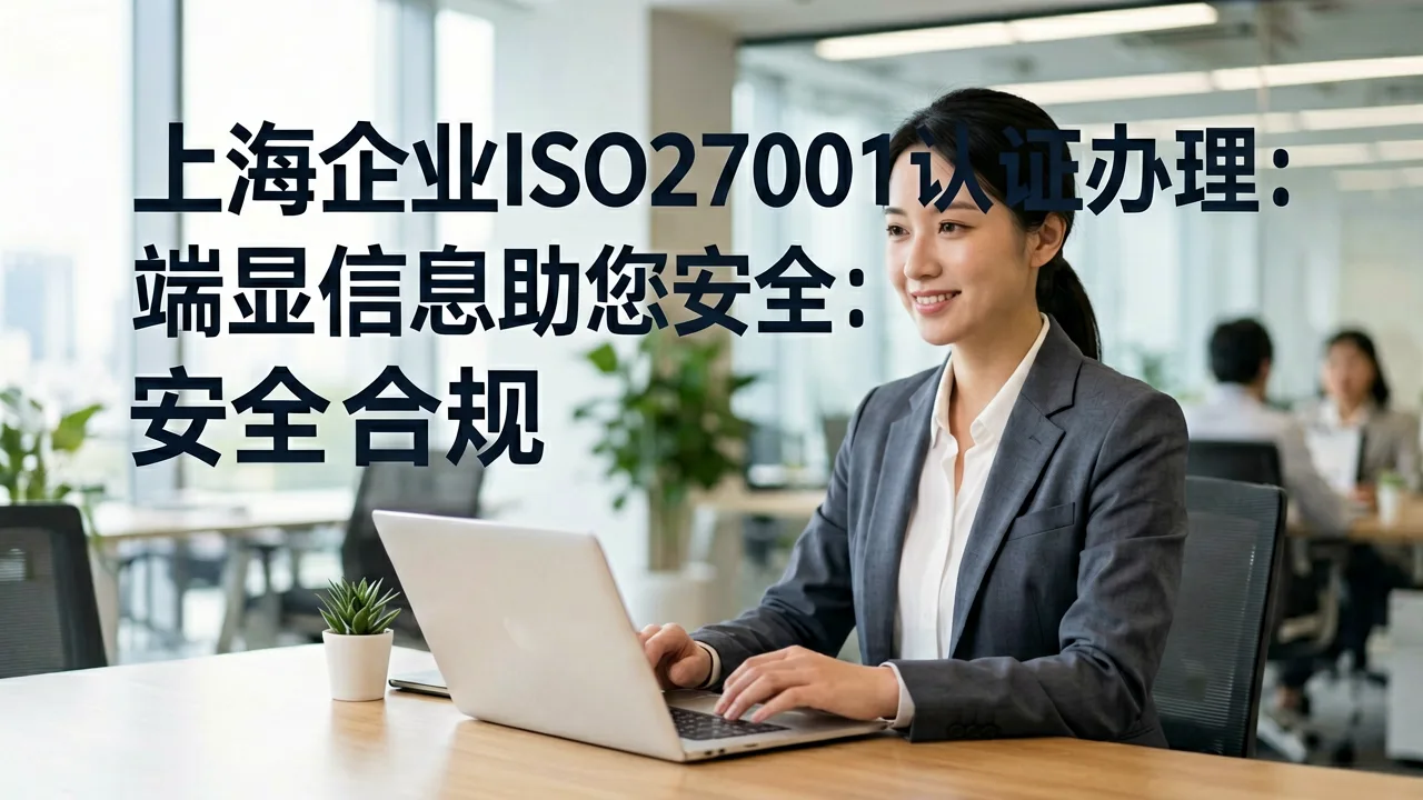 上海企业ISO27001认证办理：端显信息助您安全合规